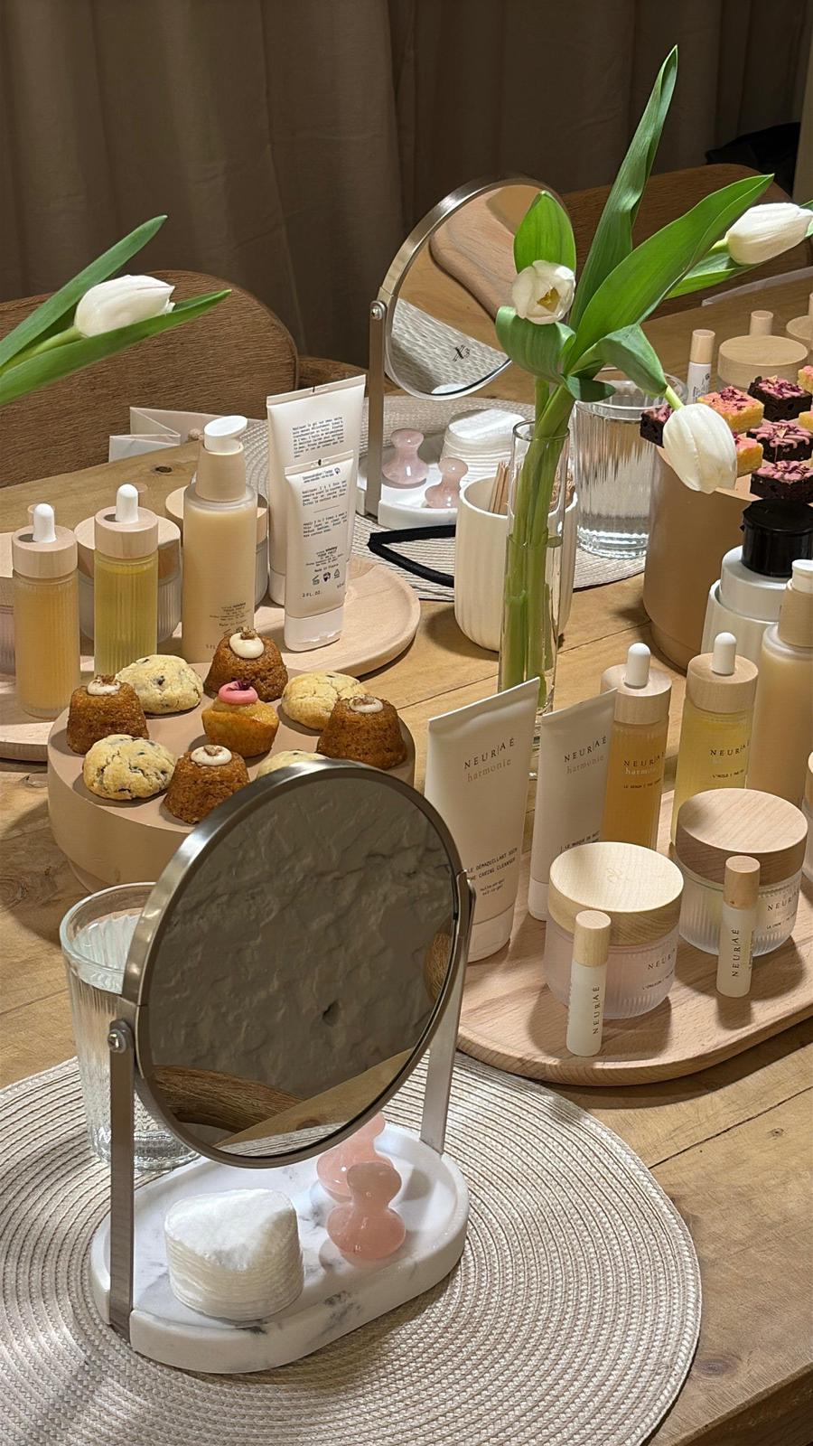 Pop Up Neurae Skincare en Luchy Bakery